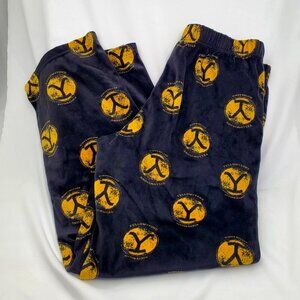Yellowstone Fuzzy PJ Lounge pants - Large
